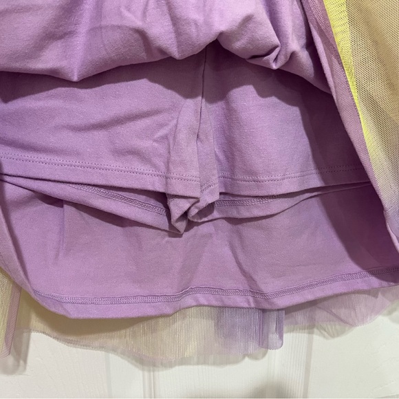 Girls Clothes Disney Jumping Beans Princess Sequin Tee Tutu Skort Set Size M(8) - Picture 8 of 11